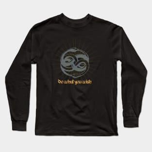 Do What You Wish Auryn Orobourous Long Sleeve T-Shirt